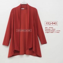 CCj-042 Cardigan jersey Lengan panjang
